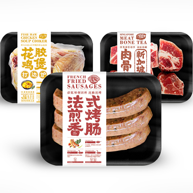 冷鮮肉類食品不干膠標(biāo)簽